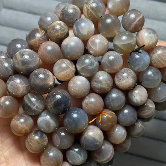 1-3bracelets approx11-13mm natural black golden sunstone wholesale