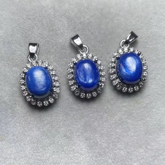 5 шт. смешанный набор: лунный камень, кианит, ларимар, аметист, малахит, кунцит