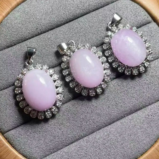 5 Stk./Set ca. 12*16mm natürlicher Kunzit für DIY Schmuckzubehör Großhandel