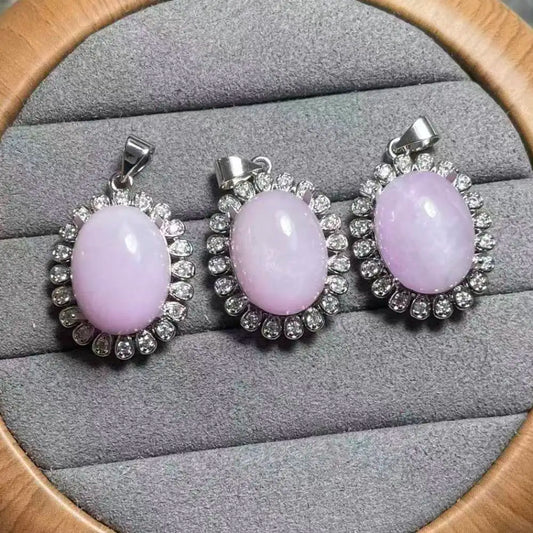 5 Stk./Set ca. 12*16mm natürlicher Kunzit für DIY Schmuckzubehör Großhandel