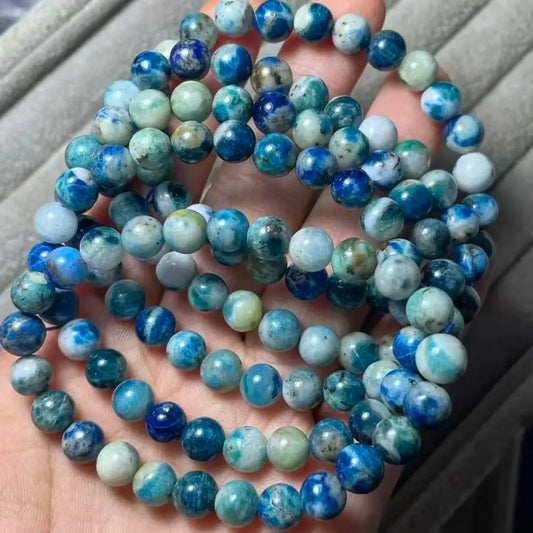 (45) 3bracelets approx7mm Natural hackmanite bracelet  beads AKAC