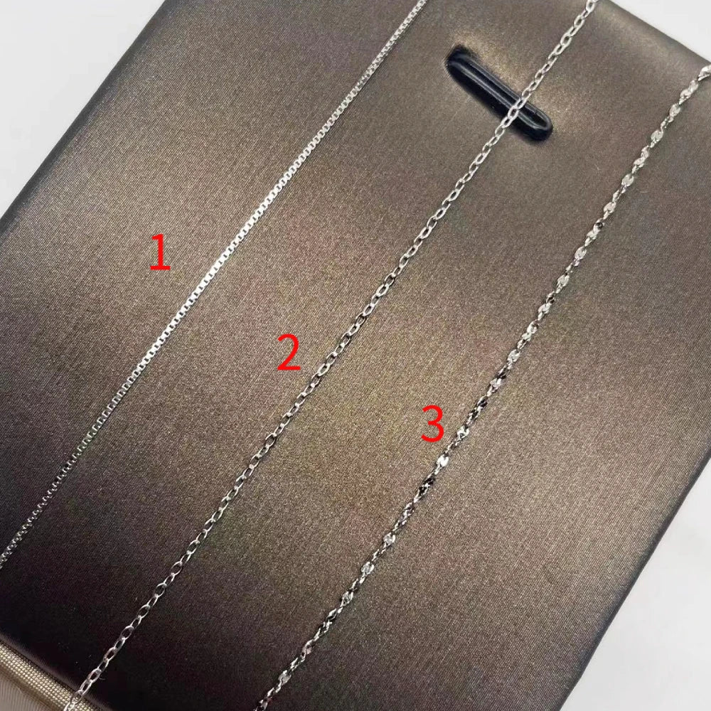 3가닥/세트 925 스털링 실버 목걸이